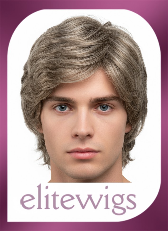 Искусственный мужской парик 316