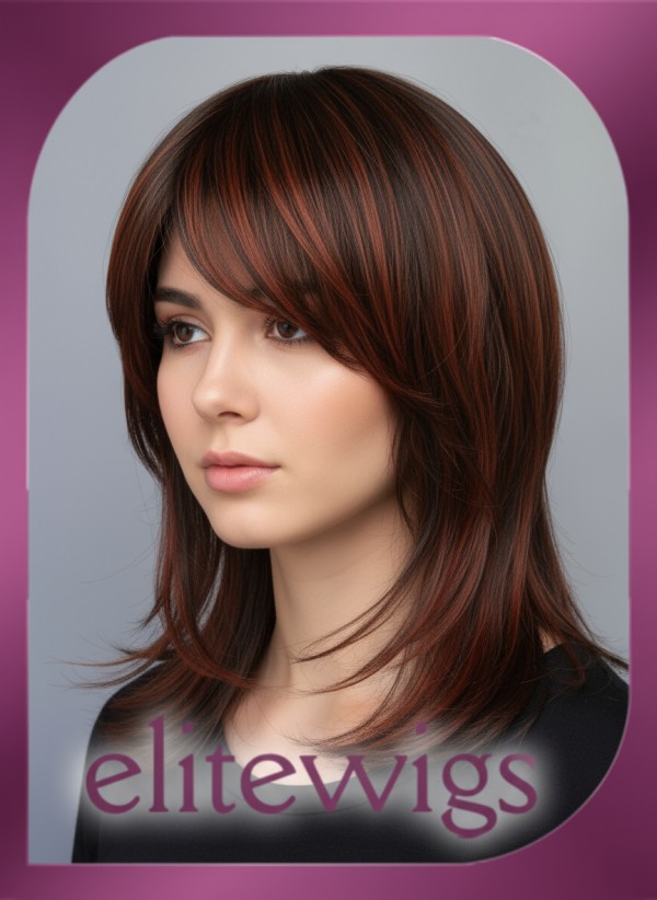 Длинный искусственный парик 057