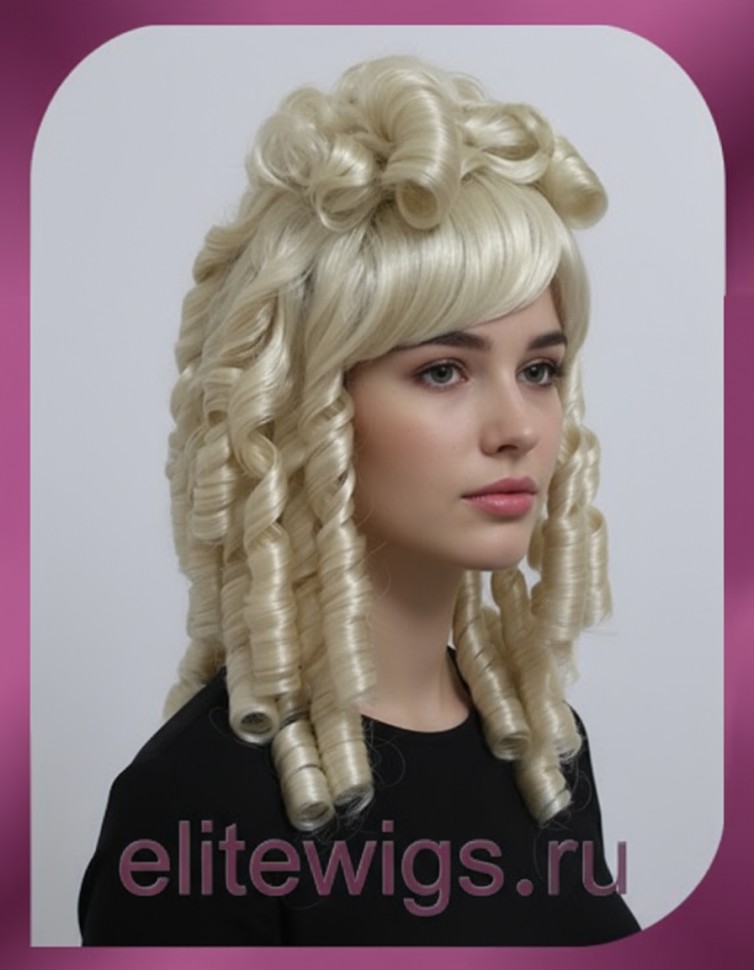 Белый парик 18-ого века