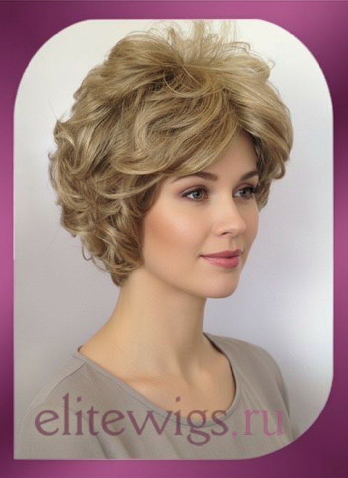 Короткий искусственный парик 3028