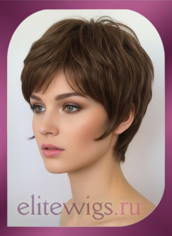 Короткий искусственный парик 1777