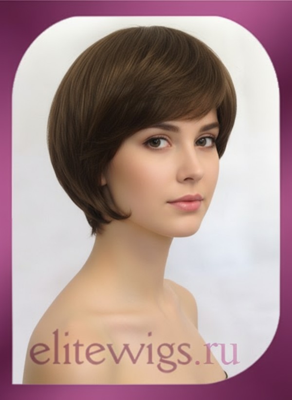 Короткий натуральный парик HM-157