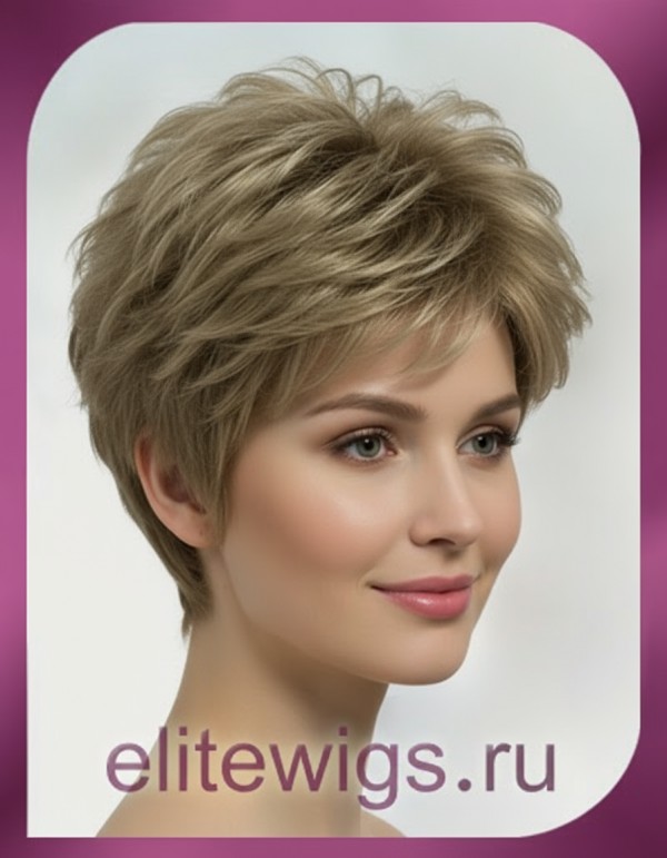 Легкий искусственный парик Лора