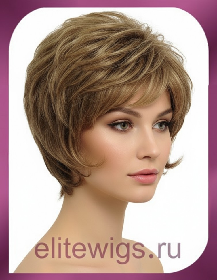 Короткий натуральный парик 1792A