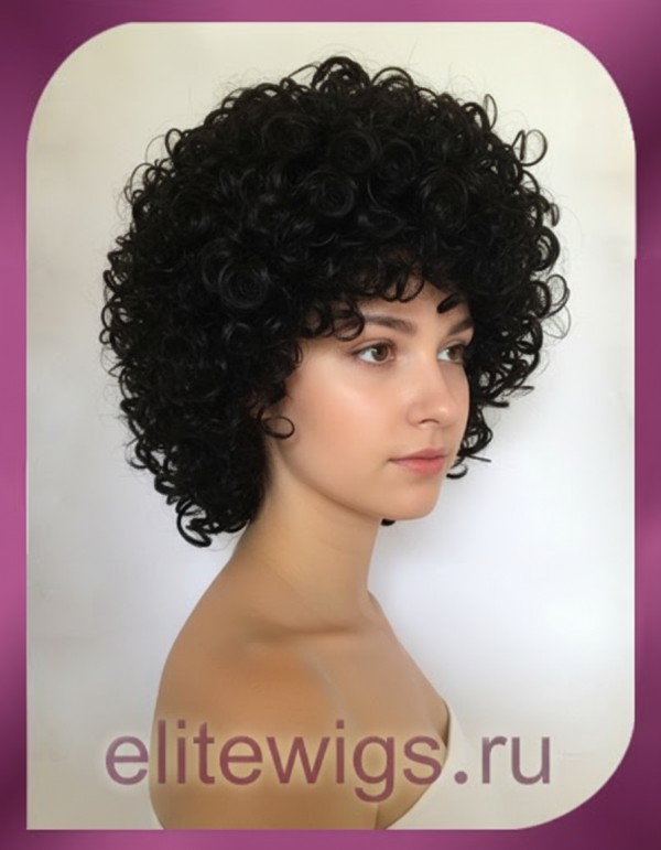 Средний искусственный парик KW-1491