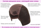 Натуральный парик на сетке Marion