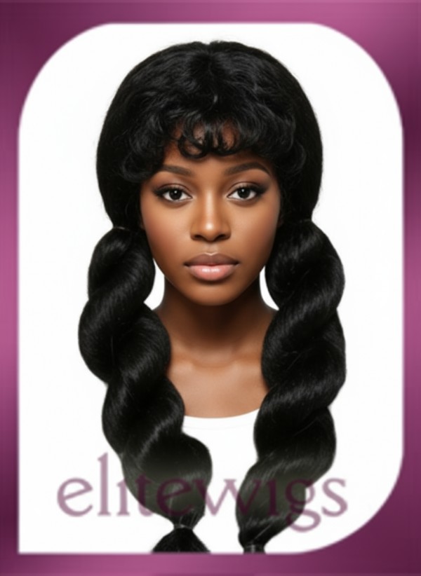 Карнавальный парик с косами 103