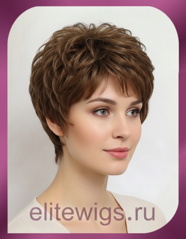 Короткий натуральный парик HM-146