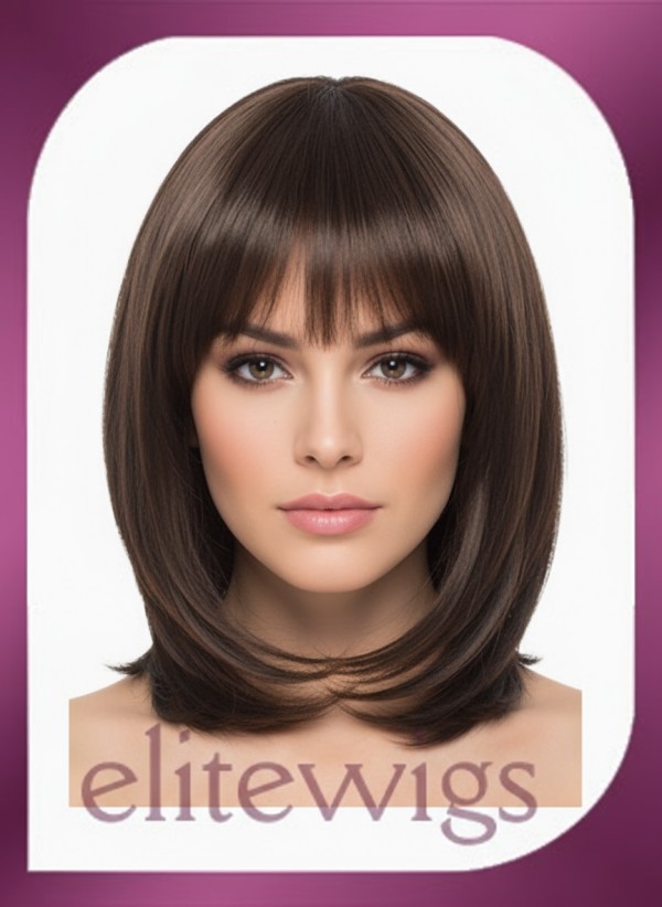  Длинный искусственный парик Q346