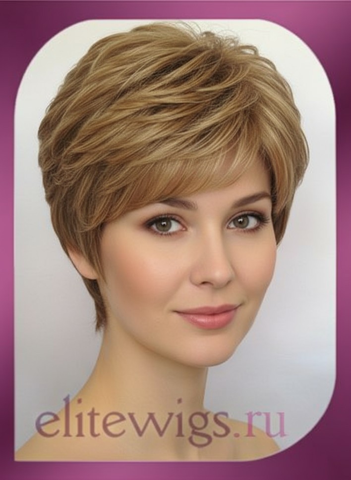 Короткий искусственный парик ANNA