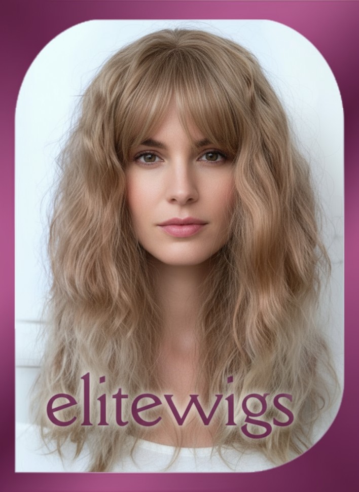 Длинный искусственный парик 040