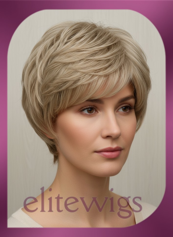 Монопарик из натуральных волос 053