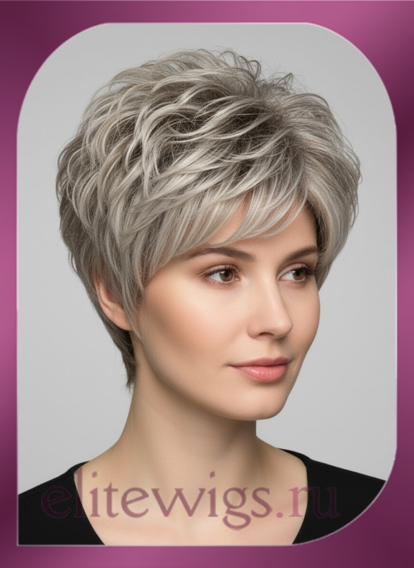 Короткий искусственный парик 4066