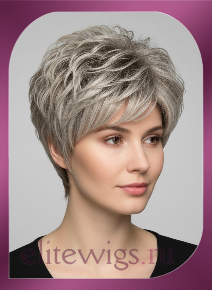 Короткий искусственный парик 4066