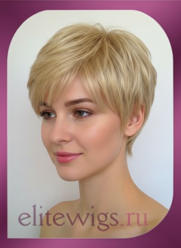 Короткий искусственный парик RM-3537