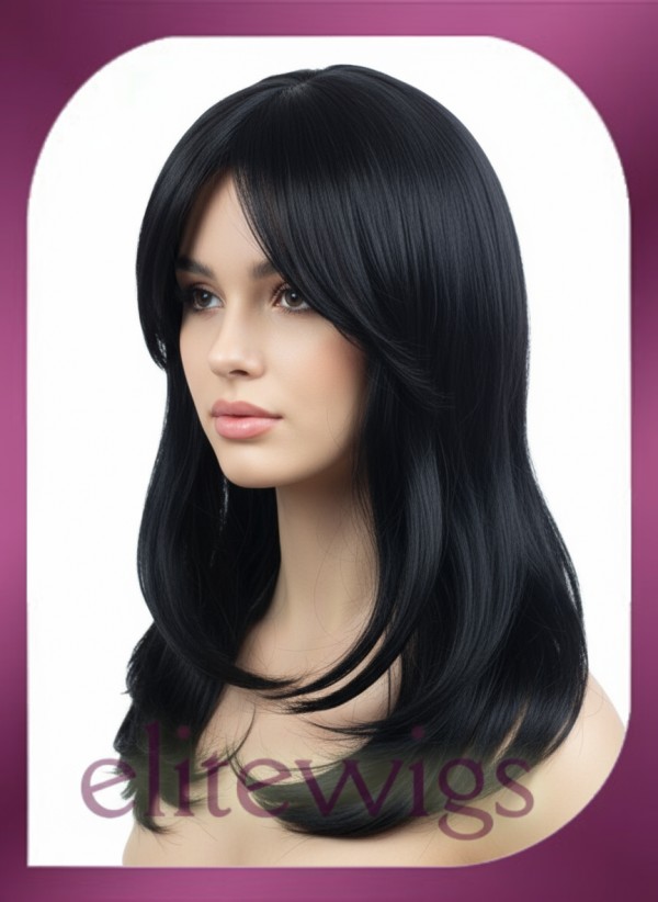 Длинный искусственный парик E9140