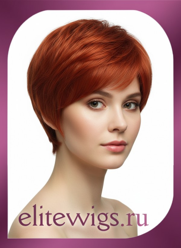 Короткий искусственный парик E-D3603