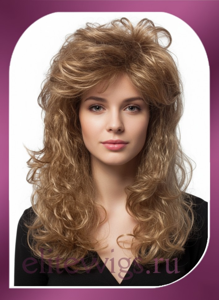 Длинный искусственный парик 3373