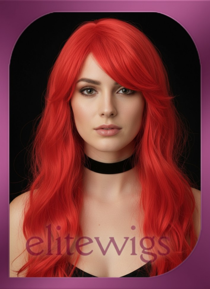 Карнавальный рыжий парик 126