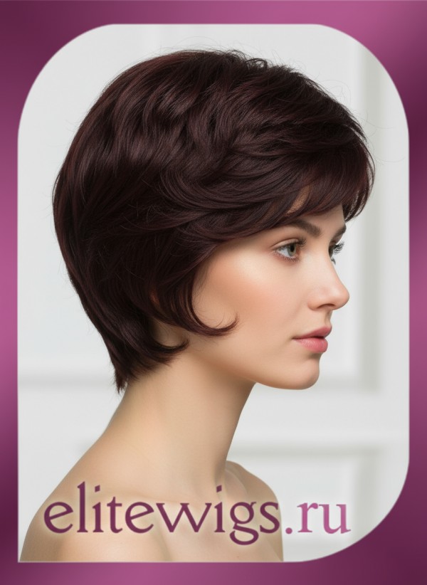 Короткий искусственный парик 7022