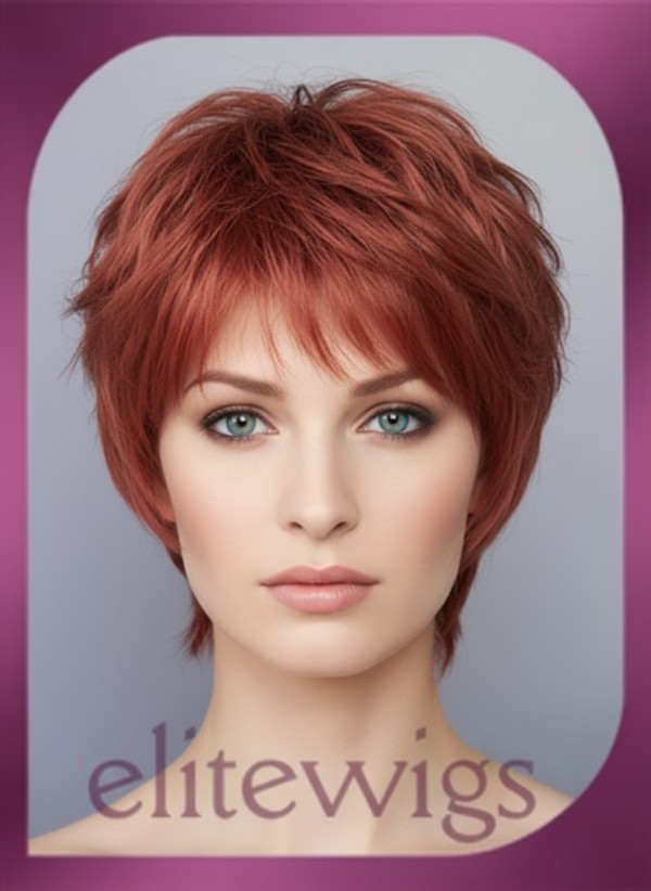 Средний искусственный парик 102