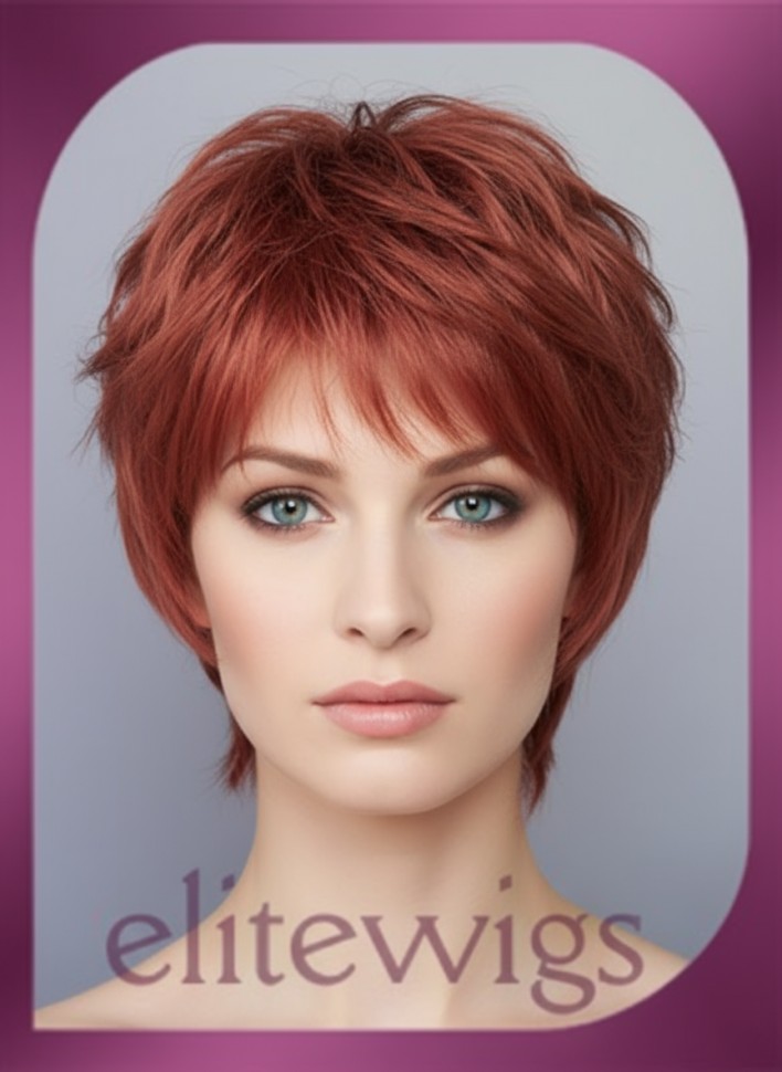 Средний искусственный парик 102