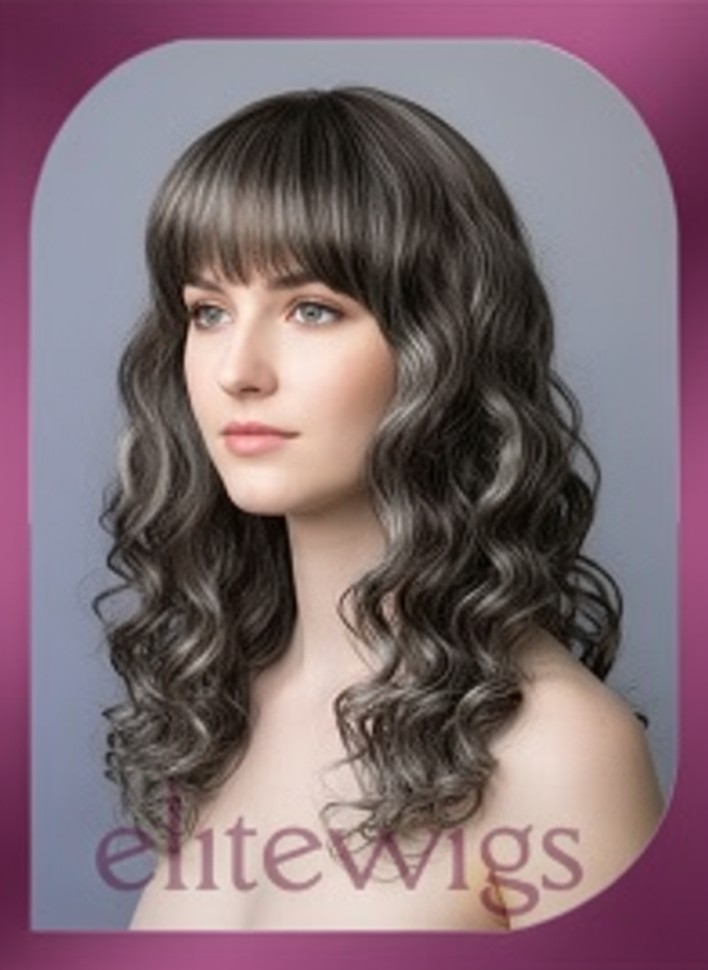 Средний искусственный парик 101