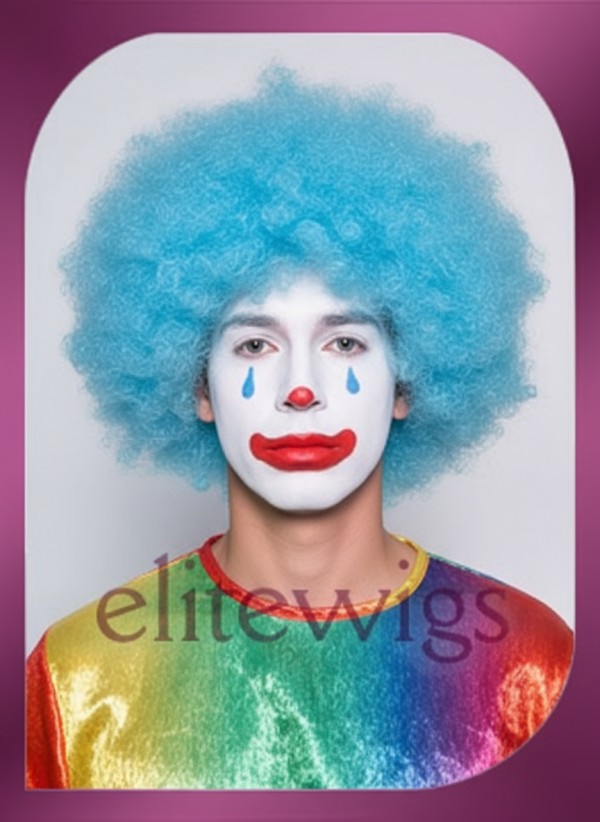 Карнавальный парик клоуна 086