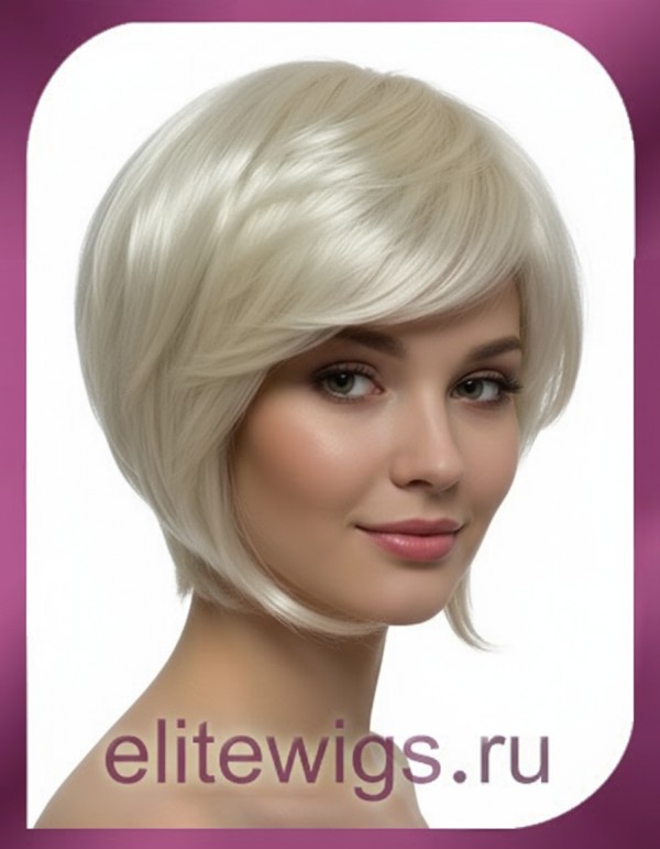 Средний искусственный парик 4352