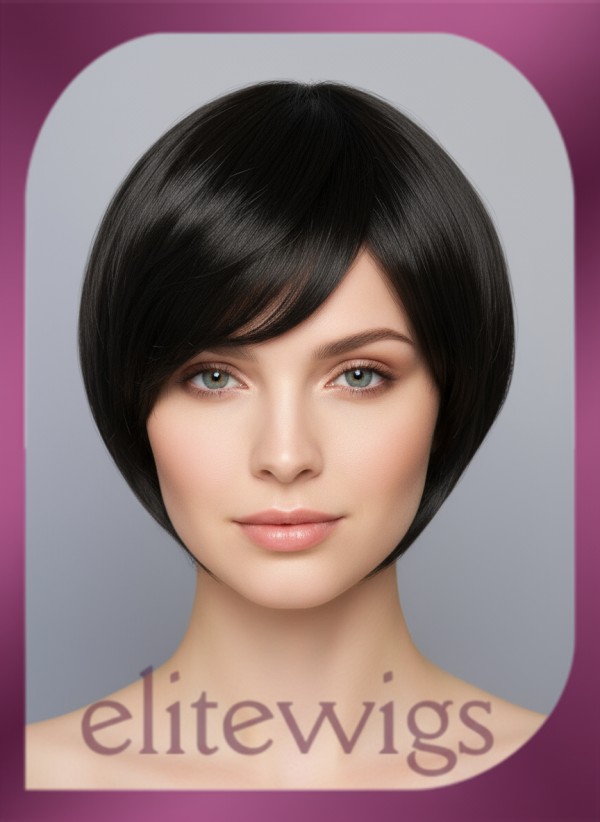 Средний искусственный парик 125