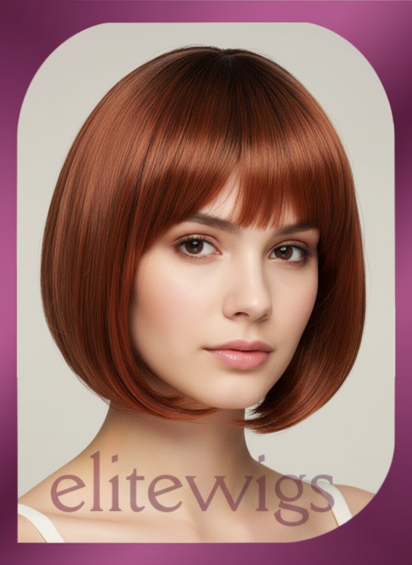 Средний искусственный парик BJ1644