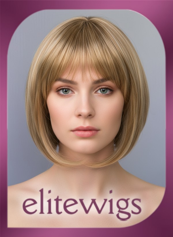 Короткий искусственный парик 146