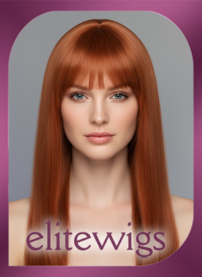 Длинный искусственный парик 070