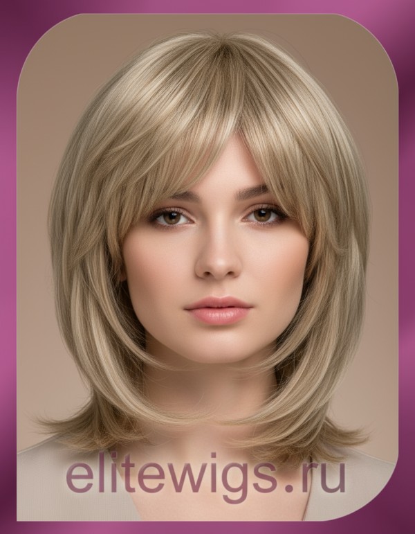 Средний искусственный парик MC114