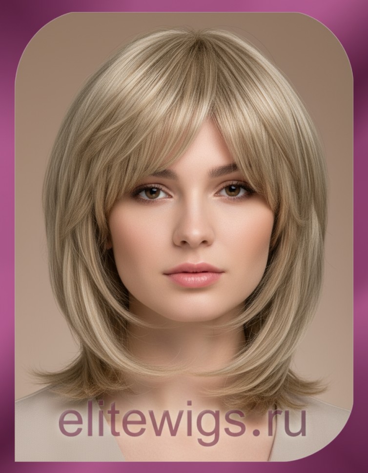 Средний искусственный парик MC114