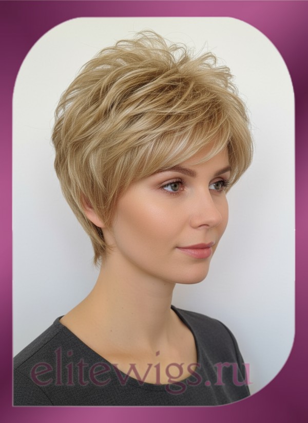 Короткий искусственный парик 1293