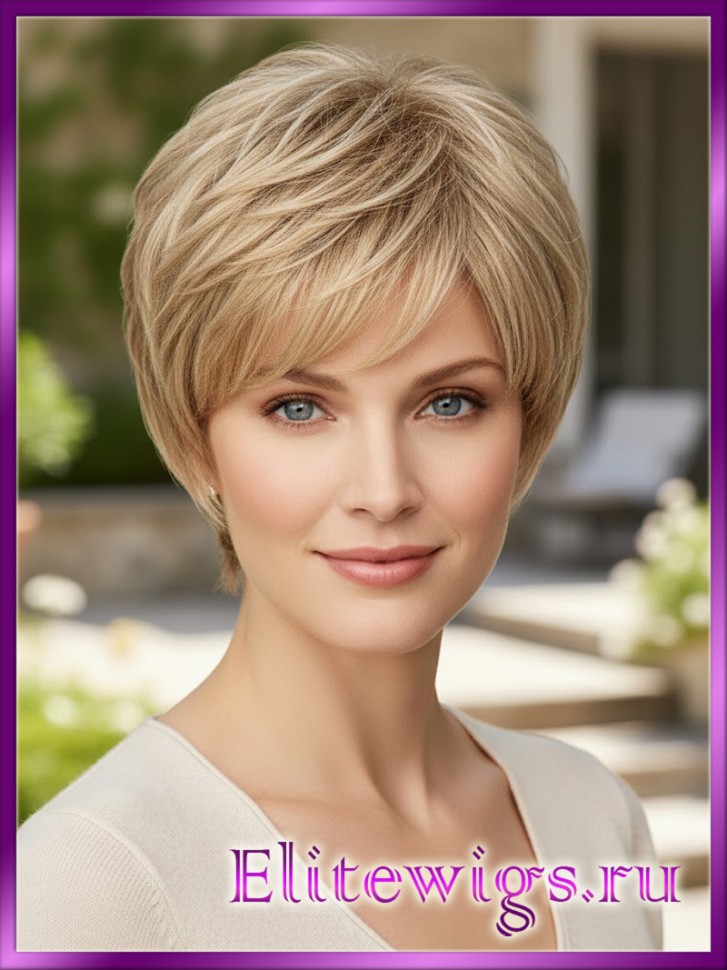Короткий искусственный парик 150