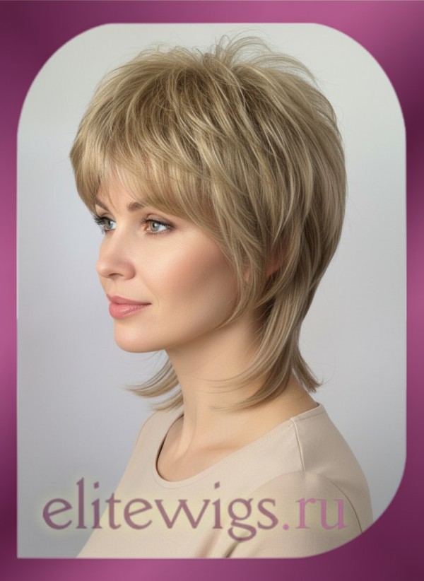 Короткий искусственный парик 33WD-A