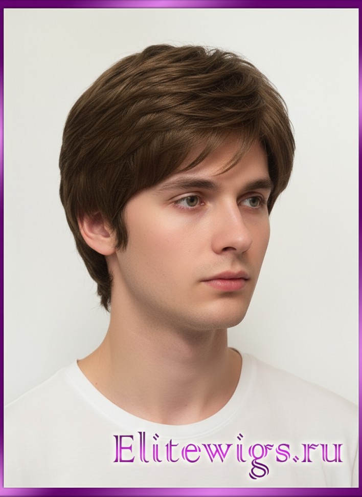 Мужской натуральный парик Chris