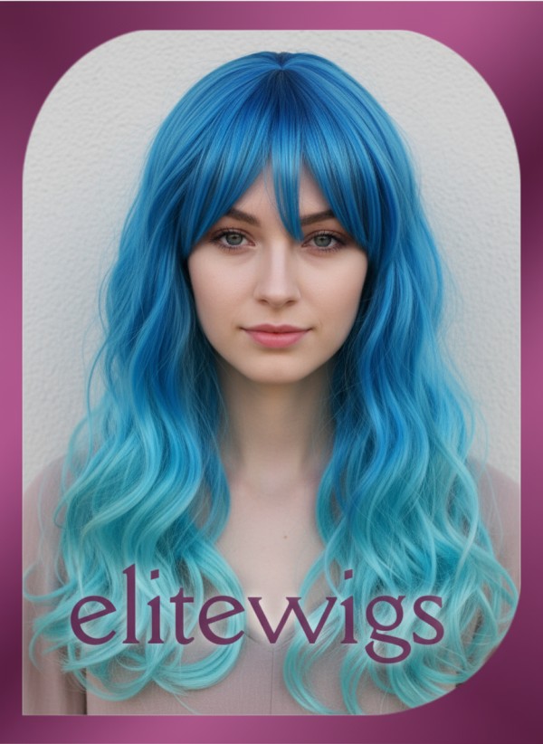 Длинный карнавальный парик 106