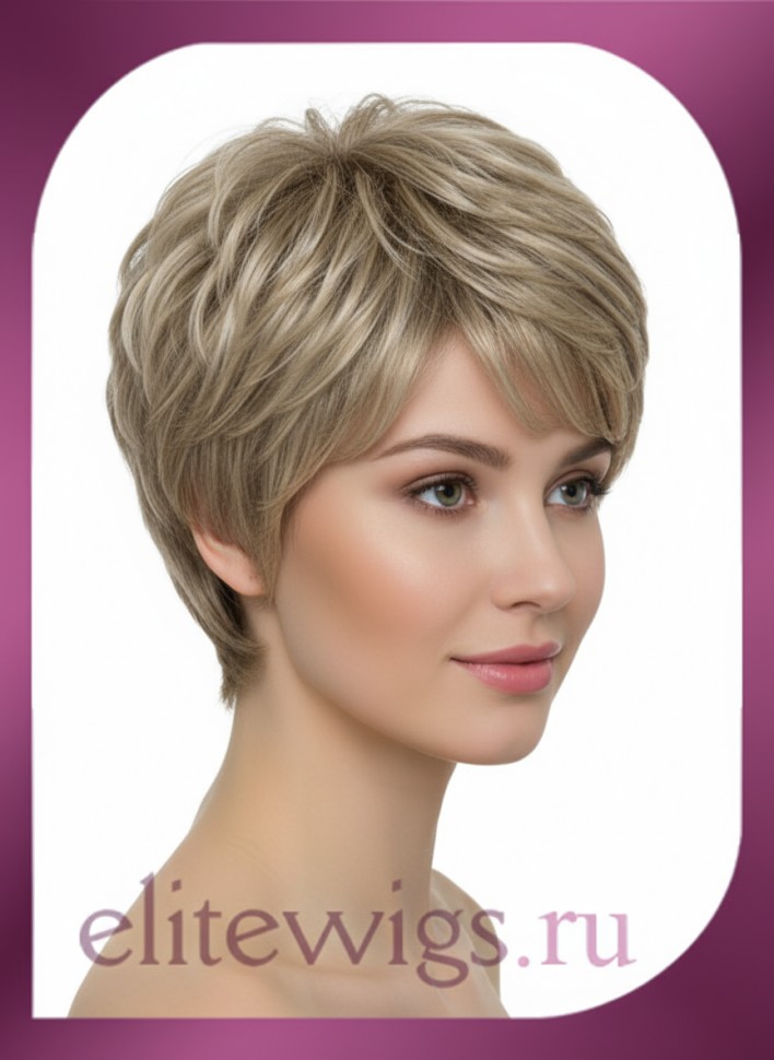 Короткий натуральный парик HM-160