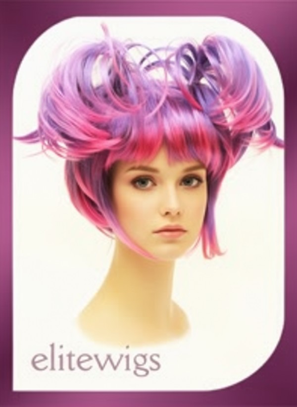 Карнавальный парик с кисточками 082