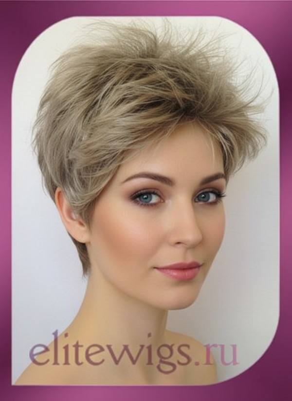 Короткий искусственный парик 3545
