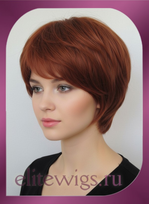 Короткий искусственный парик 3621