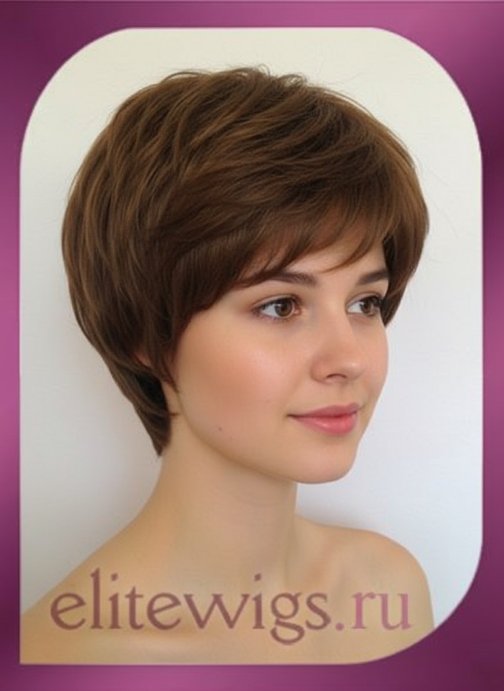 Короткий искусственный парик 4238