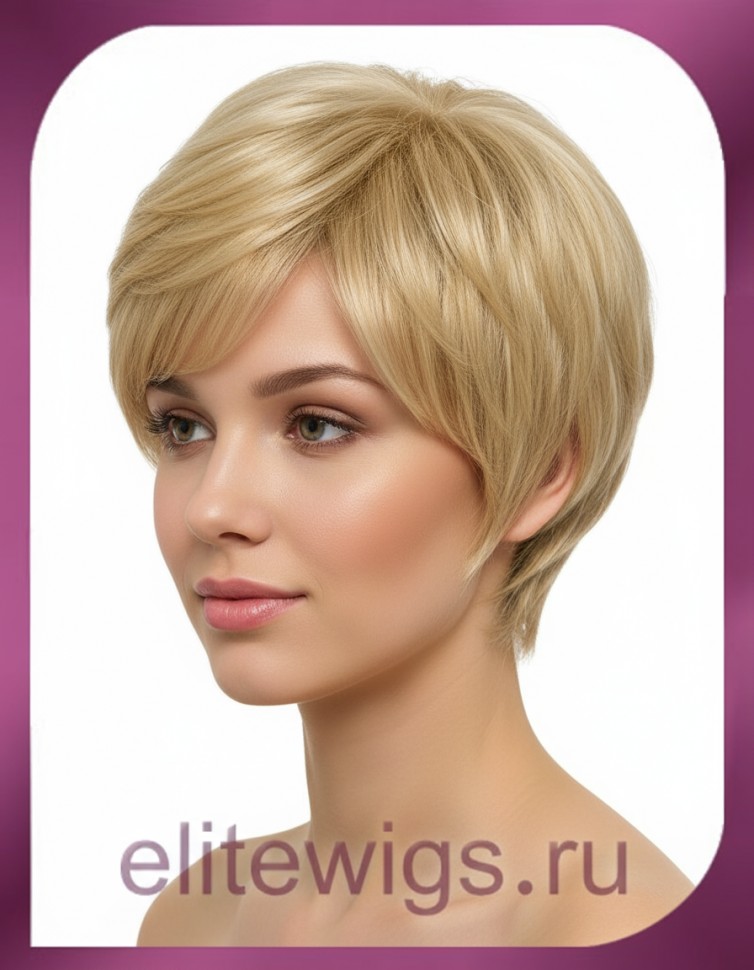 Средний натуральный парик 10163HM