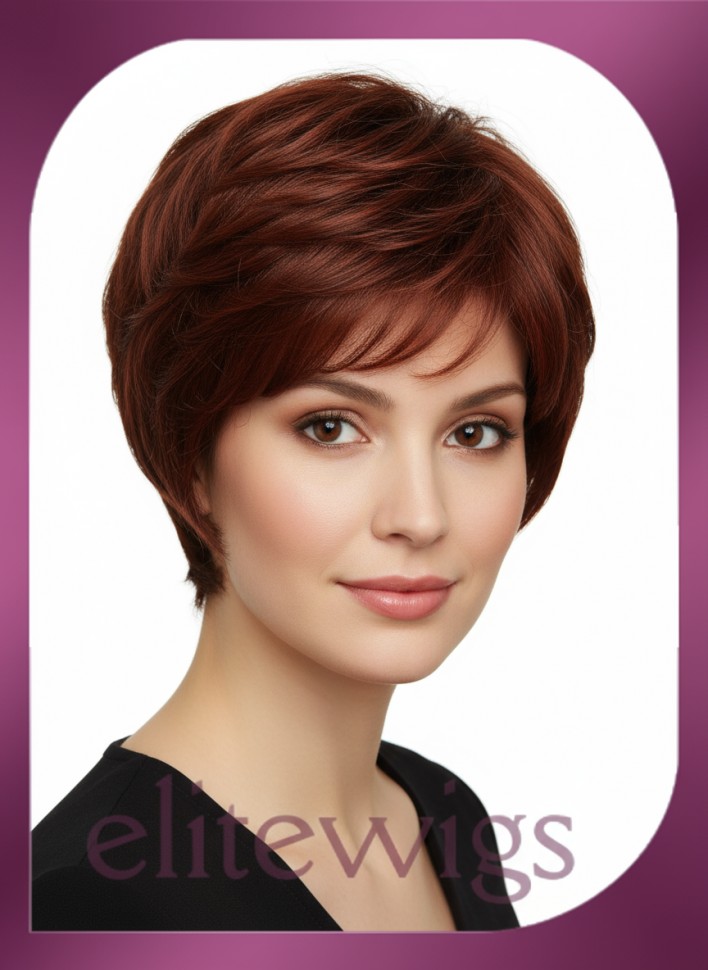 Короткий искусственный парик 464