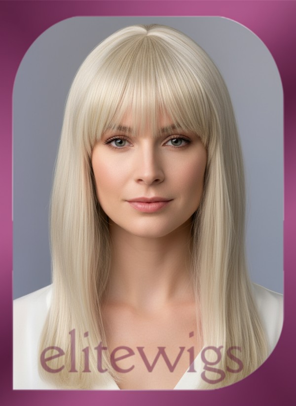Искусственный парик блондинки 067