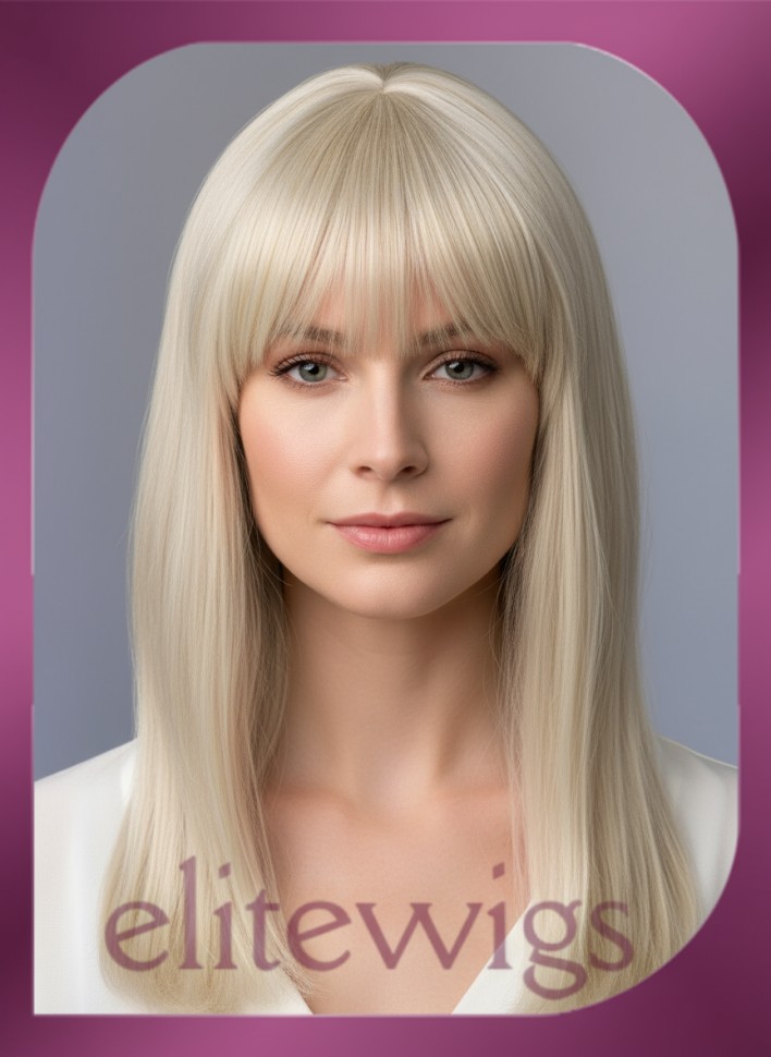 Искусственный парик блондинки 067